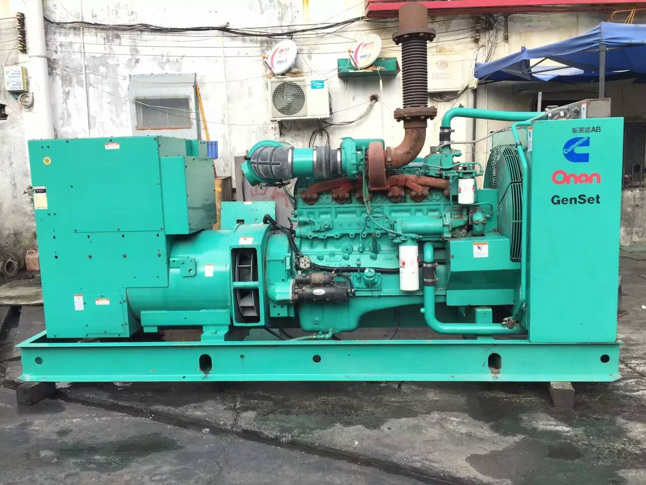 义马租赁发电机-柴油发电机不正常冒烟的原因